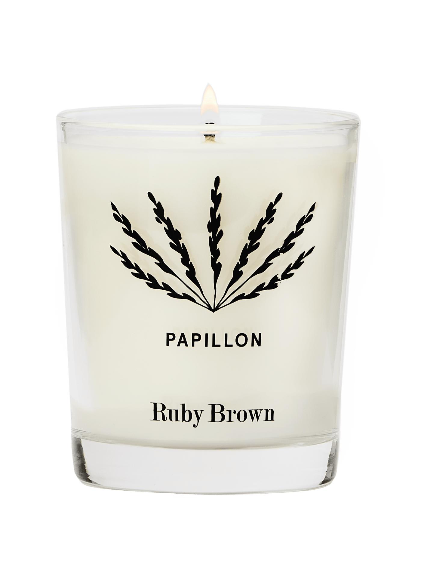 Bougie Papillon - Ruby Brown