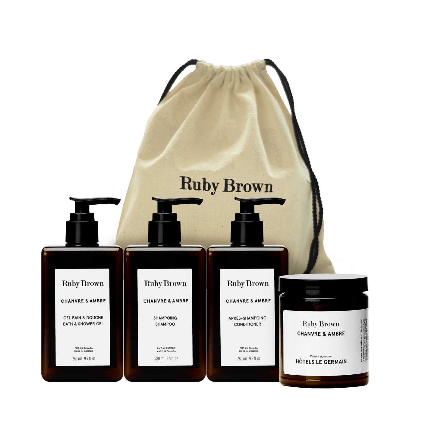 Coffret cadeau Chanvre & Ambre - Ruby Brown