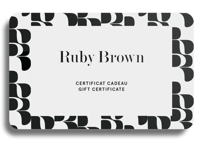 Certificat cadeau <br>parfum sur-mesure * - Ruby Brown